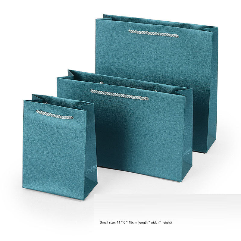 Petit Sac Cadeau en Papier pour Bijoux — 6 Coloris