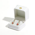 Earring Jewelry Box — Premium PU Leather, Elegant Gift Packaging | 8 Colors
