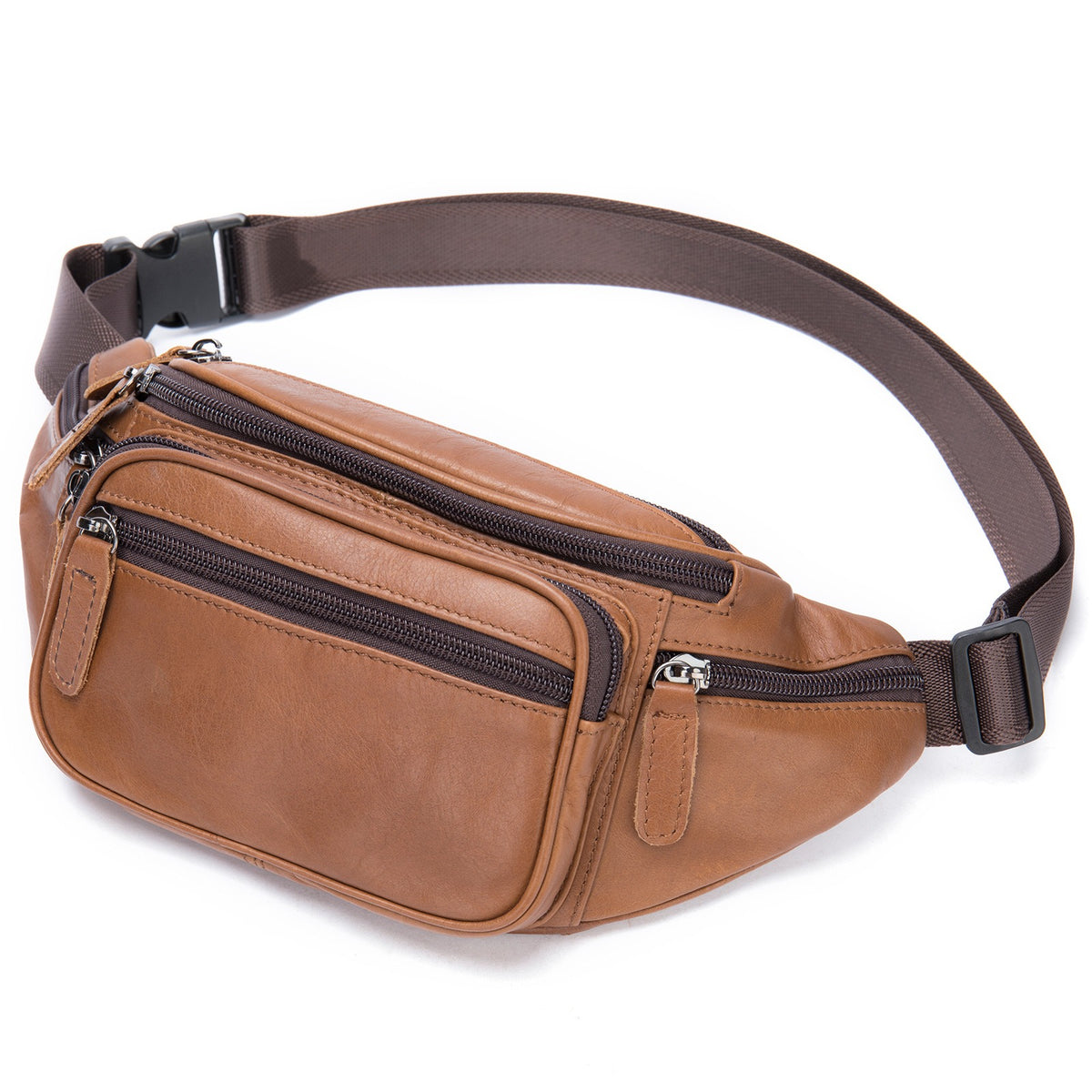 Sac Banane Homme en Cuir d’Agneau | 5 Coloris, 2 Modèles