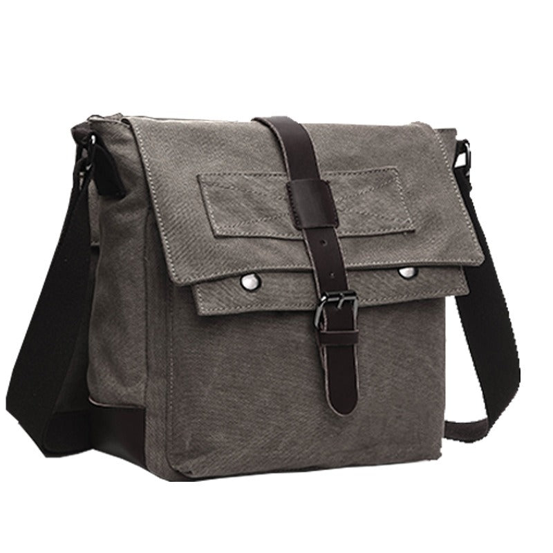 Sac Besace en Toile pour Homme — 2 Tailles, 5 Coloris