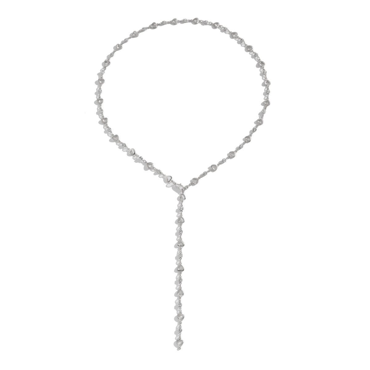 Collier Y en Perles — Forme Croix & Frange, Style Tendance, Femme | 2 Coloris, 2 Modèles