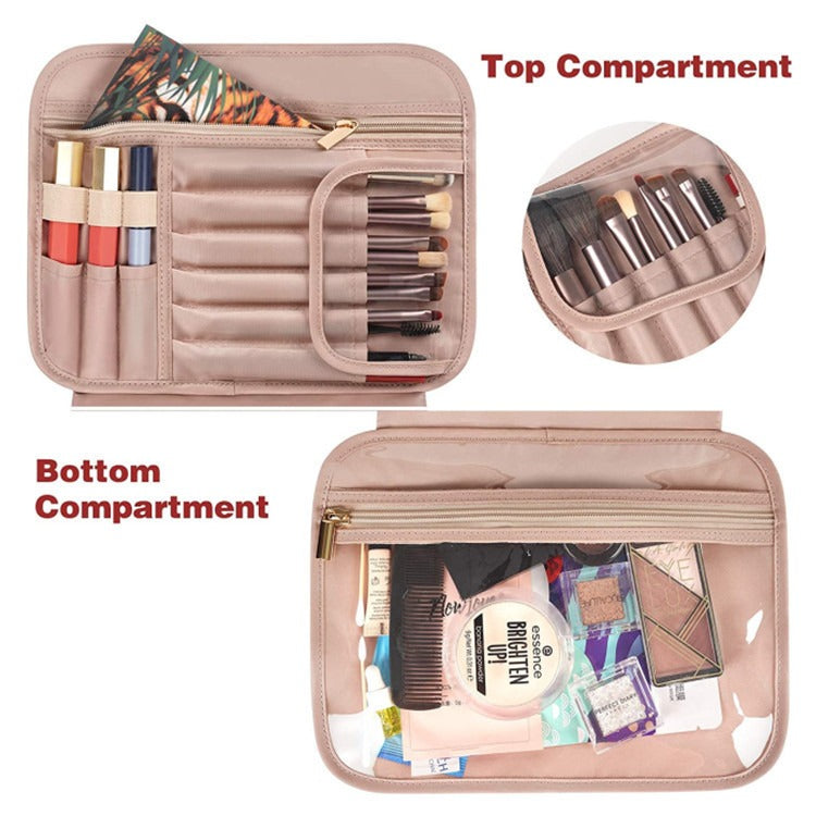 Trousse de Toilette Fashion en Cuir PU — Sac de Maquillage & Voyage | 3 Coloris