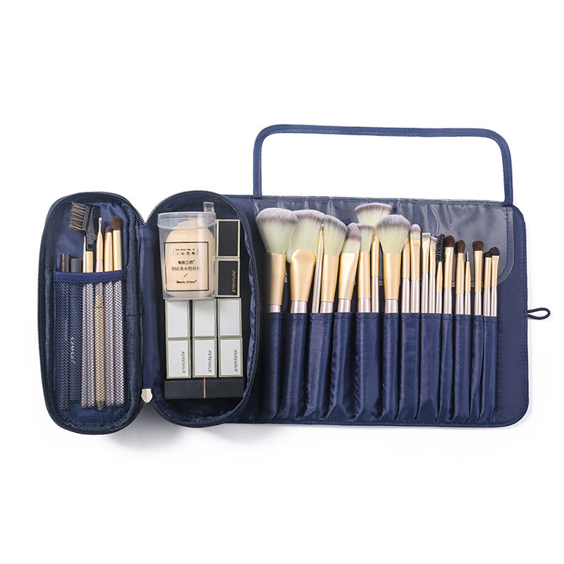 Trousse à Pinceaux Pliable Multifonction — Kit Beauté Professionnel | 4 Coloris