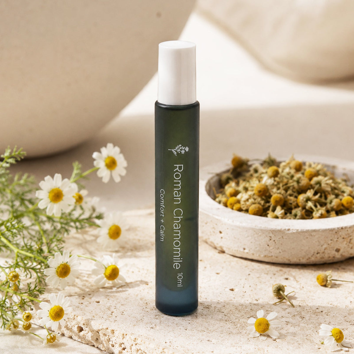 Roman Chamomile Essential Oil Roll-on — Emotional Softening, Comfort & Nervous System Calm Ritual-0