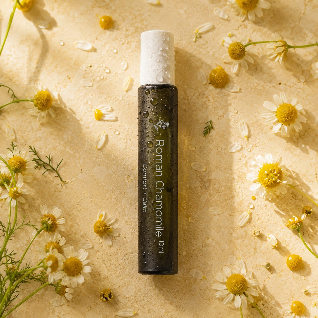 Roman Chamomile Essential Oil Roll-on — Emotional Softening, Comfort & Nervous System Calm Ritual-2
