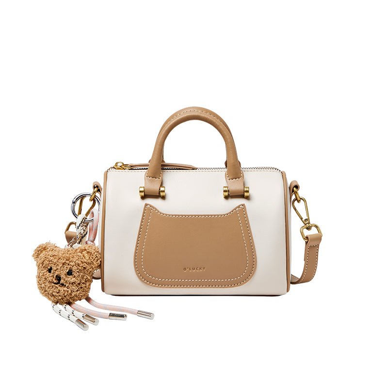 Mini Sac Polochon Arcadia en Cuir | 2 Coloris