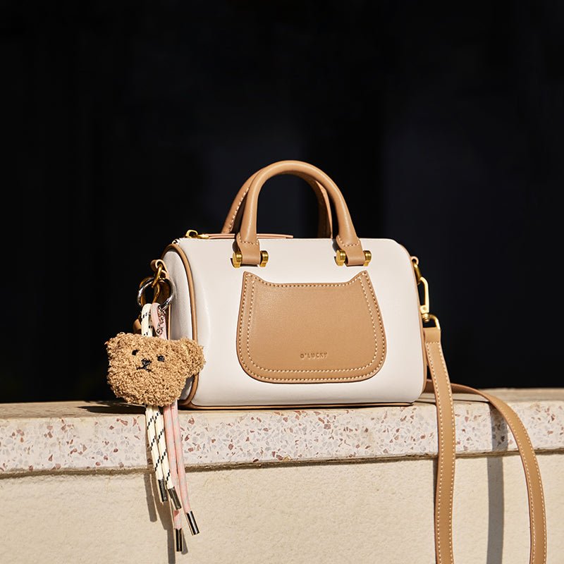 Mini Sac Polochon Arcadia en Cuir | 2 Coloris