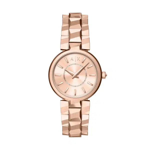 Montre Femme Armani Exchange AX4408 — Acier Or Rose 34mm