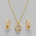 KAISA Jewelry Set Plaquée Or 14K-0