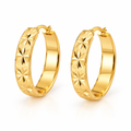 Boucles d'oreilles Amy or 24 carats