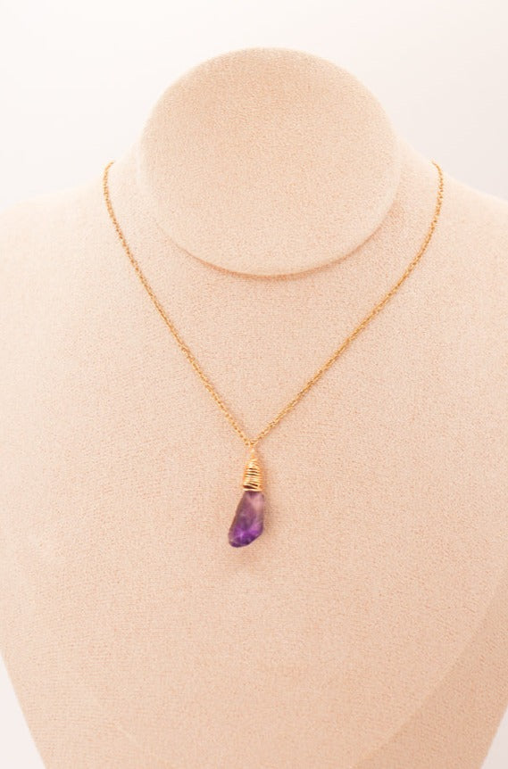 Pendant | Rough Amethyst Nugget-3
