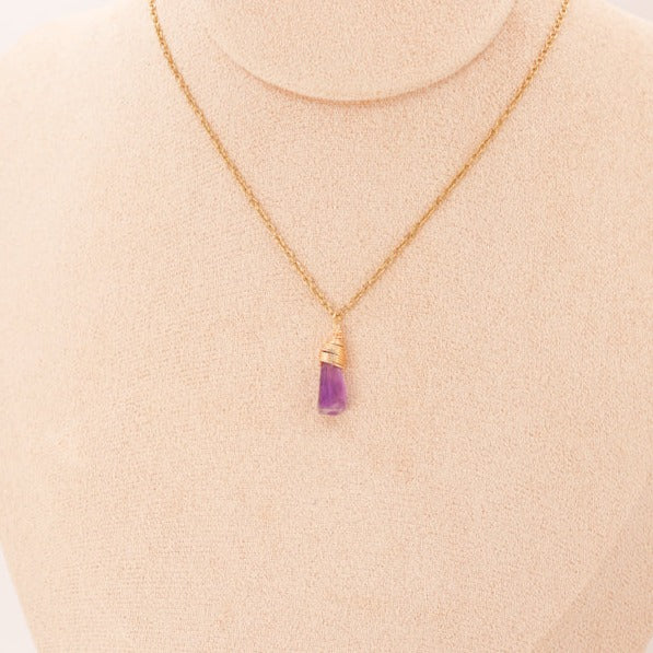 Pendant | Rough Amethyst Nugget-2