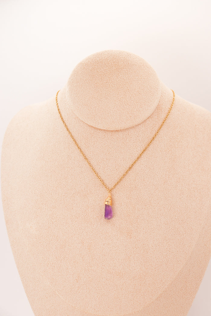 Pendant | Rough Amethyst Nugget-1
