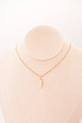 Pendentif Jade Mini Piliers — « Fleur de Prunier », Pierre Naturelle, 3 Coloris