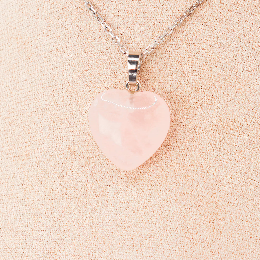 Pendant | Rose Quartz Heart
