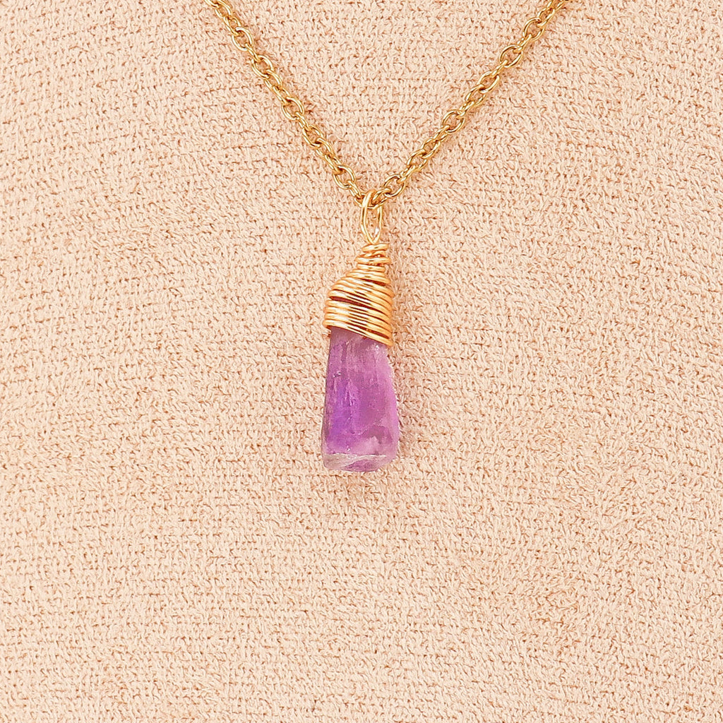 Pendant | Rough Amethyst Nugget-0