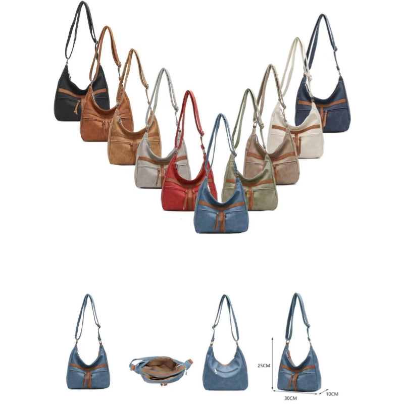 Sac Belle Similicuir Femme — 2 Portés, 10 Coloris