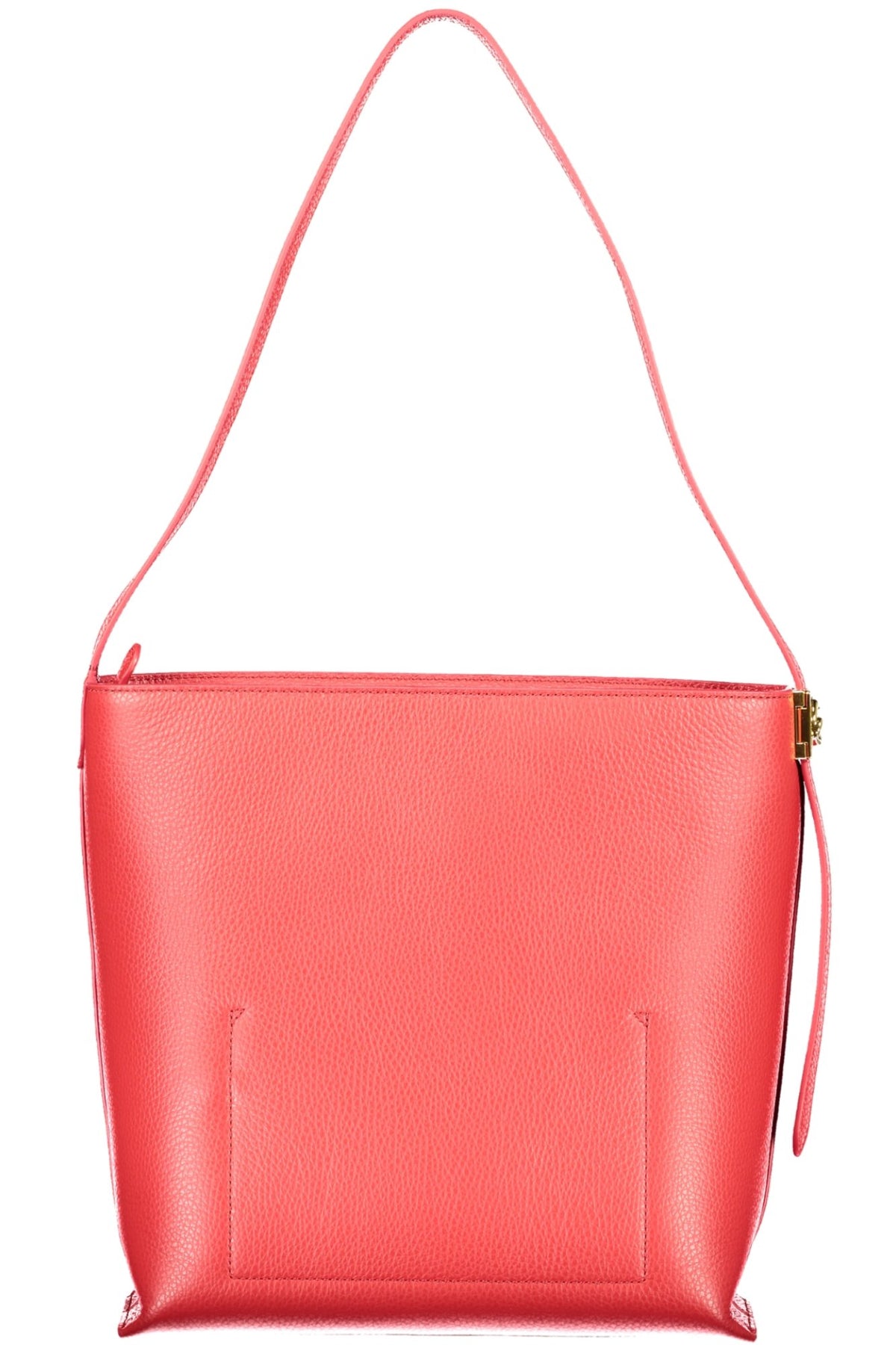 Sac Bandoulière Rouge Coccinelle Femme — C-Me Lock en Cuir