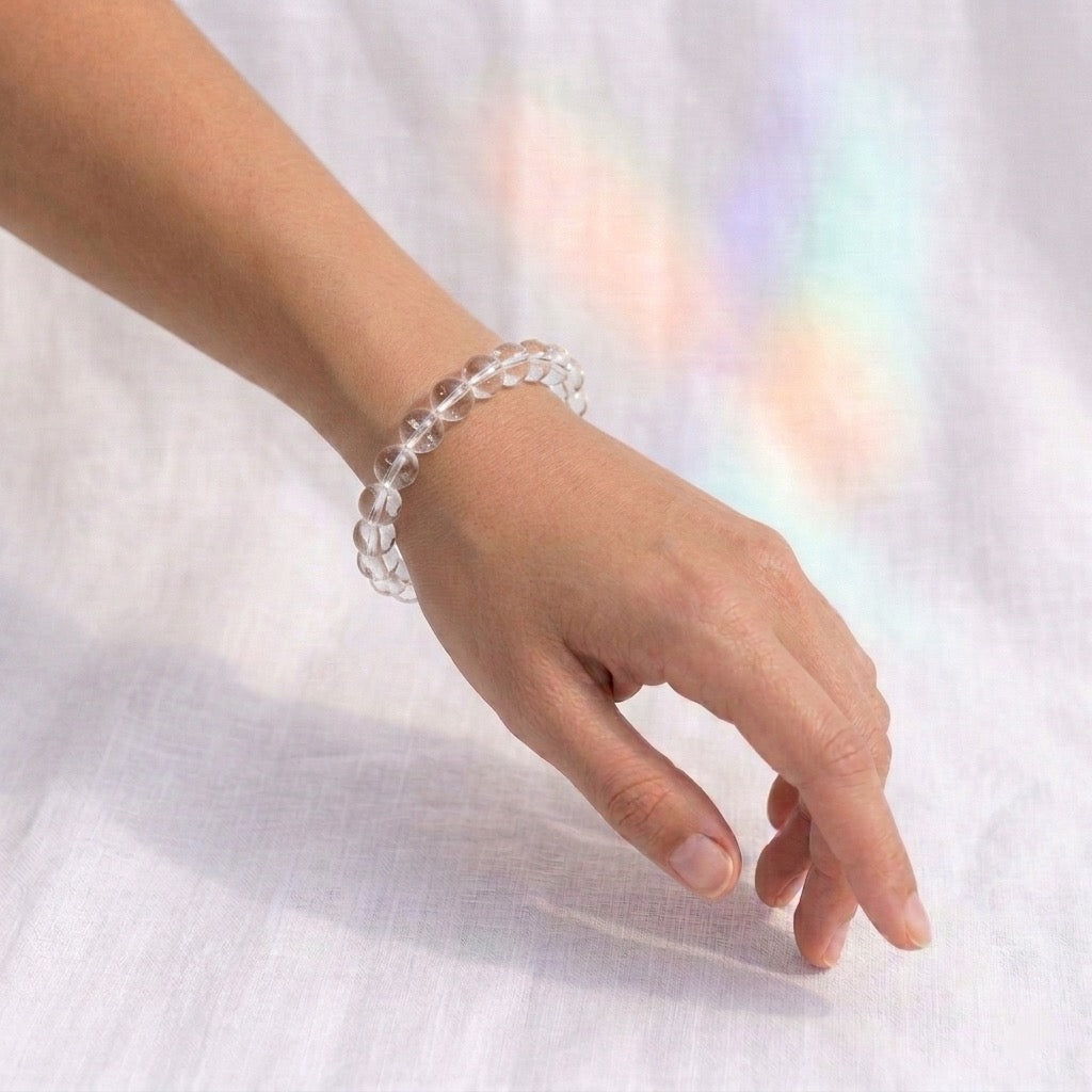 Bracelet en Cristal de Roche-4