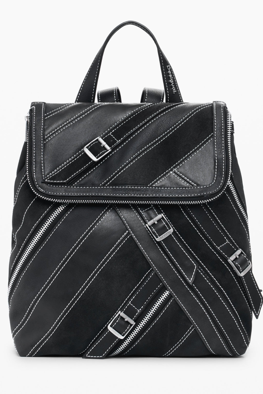 Sac à Dos Noir Desigual Femme — Fibonacci Hampton