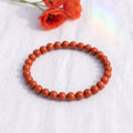 Red Jasper Bracelet — Natural Stone, Energy, Courage, Motivation