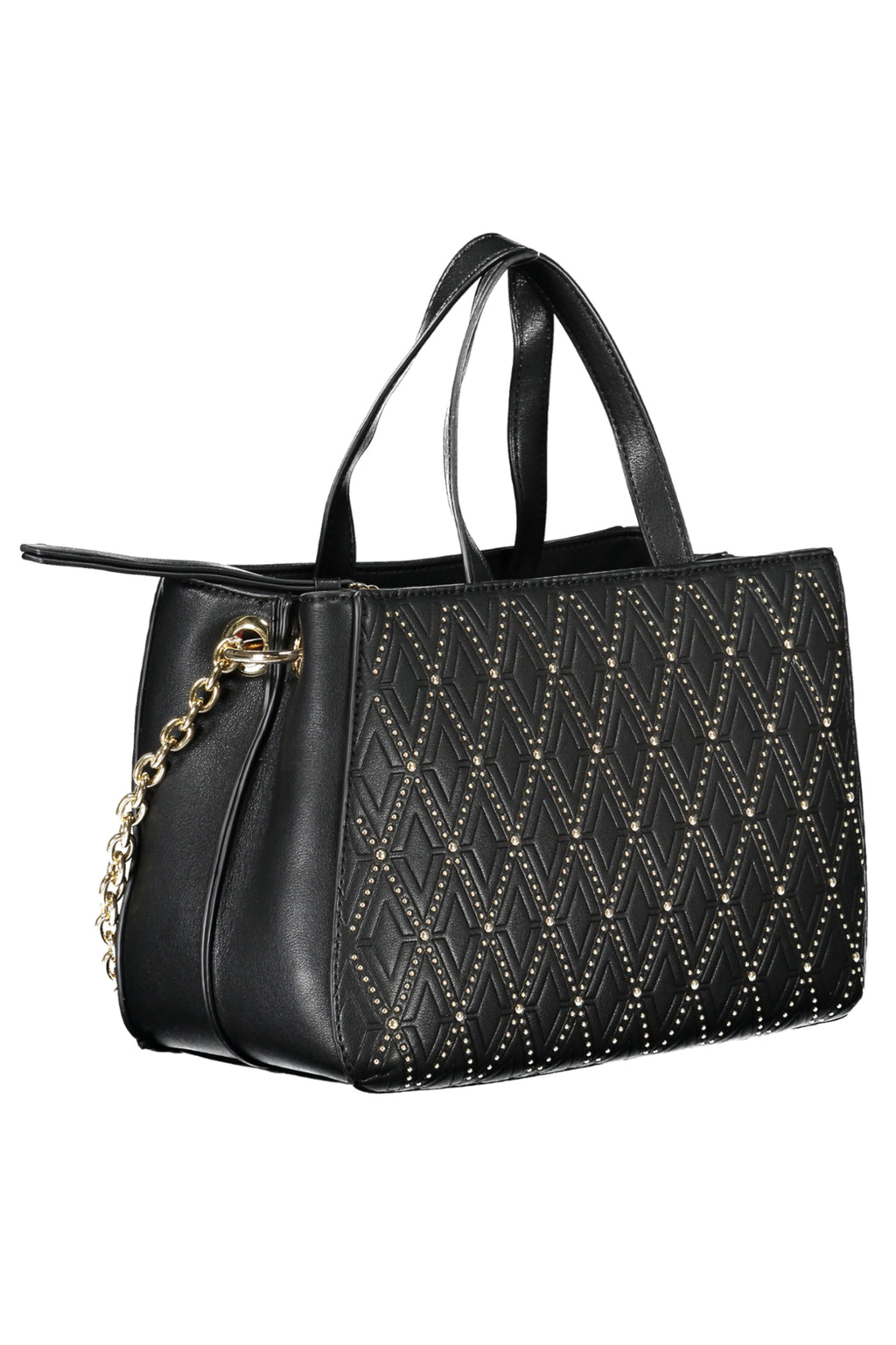 Valentino Bags Black Women's Bag — 2 Handles & Chain Shoulder Strap